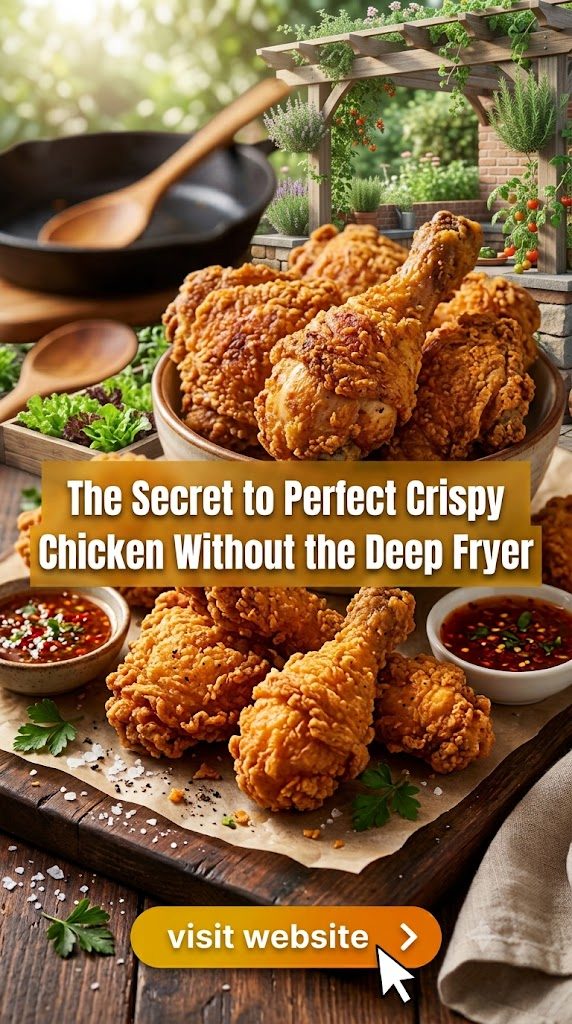 The Secret to Perfect Crispy Chicken Without the Deep Fryer