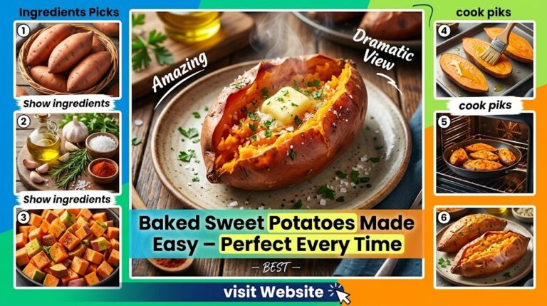Baked Sweet Potatoes Made Easy