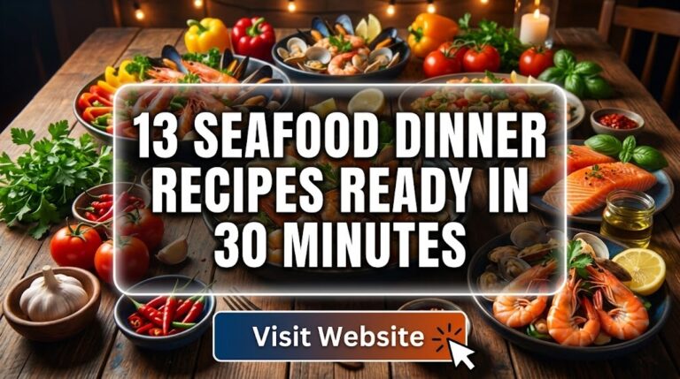 13 Seafood Dinner Recipes Ready in 30 Minutes