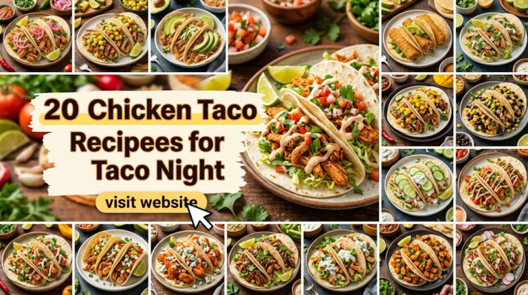 20 Chicken Taco Recipes for Taco Night
