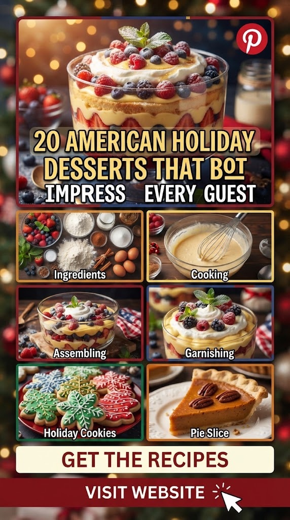 20 American Holiday Desserts That Impress Every Guest