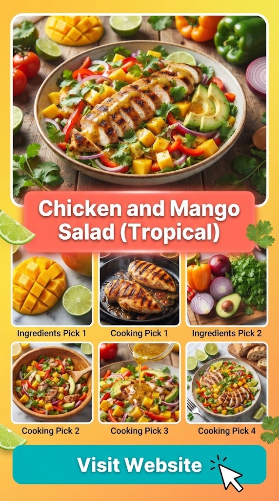 Chicken and Mango Salad (Tropical)