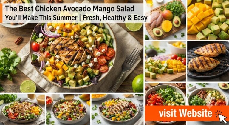 Chicken Avocado Mango Salad (Summer Fresh)