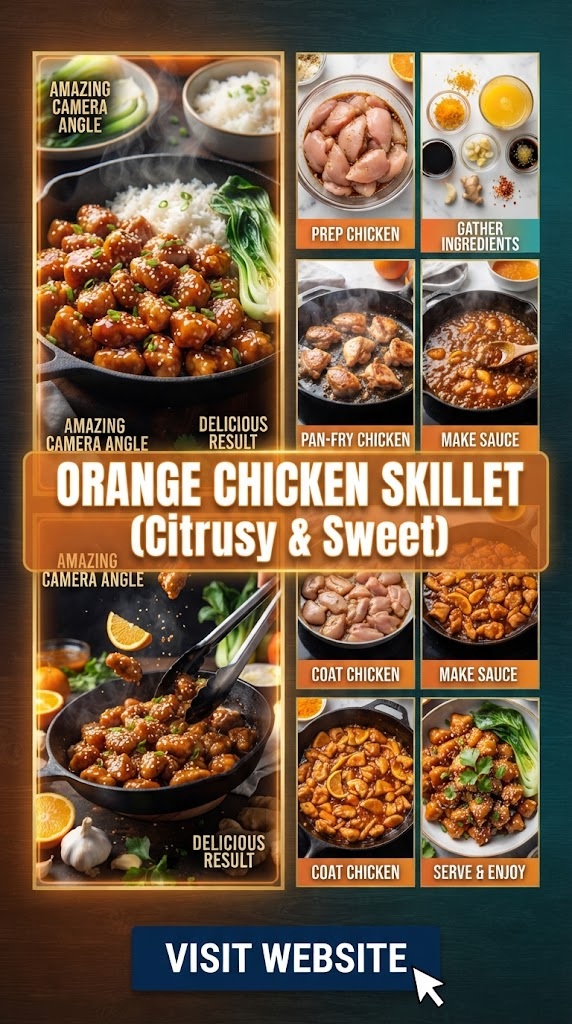 Orange Chicken Skillet (Citrusy & Sweet)