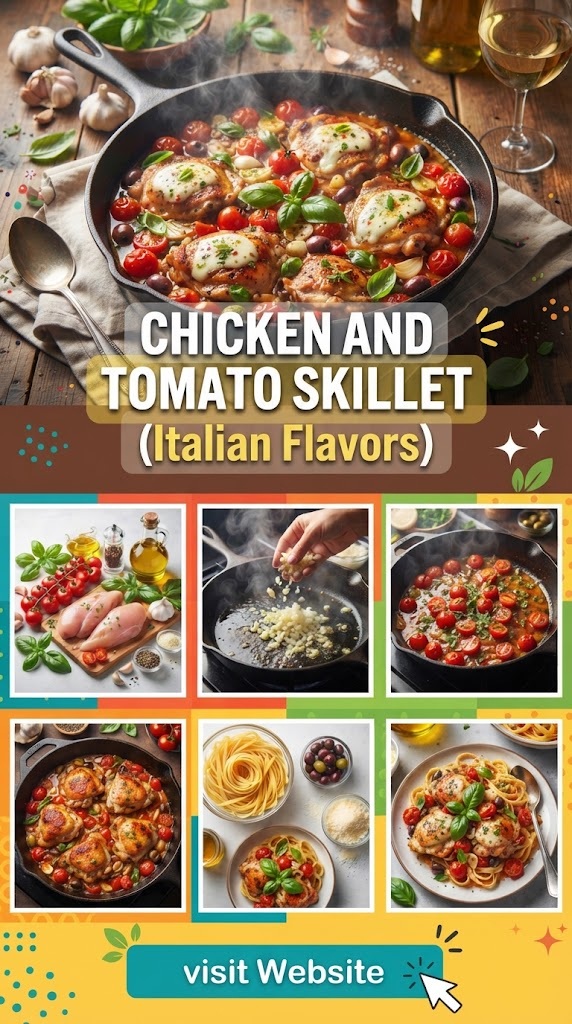 Chicken and Tomato Skillet (Italian Flavors)