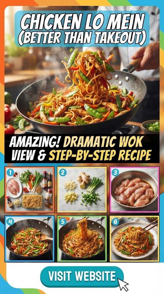 Chicken Lo Mein (Better Than Takeout)