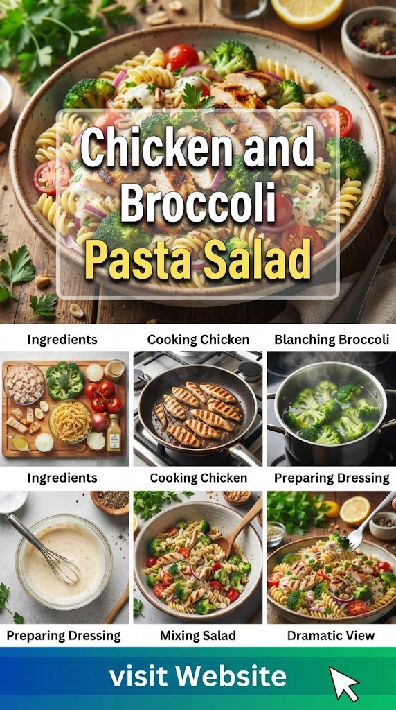 Chicken and Broccoli Pasta Salad