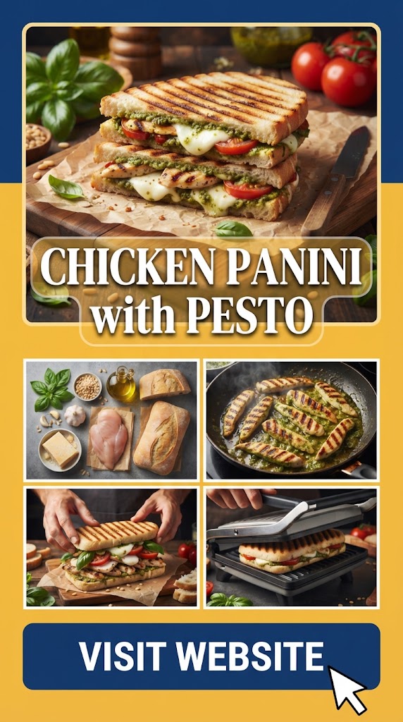 Chicken Panini with Pesto