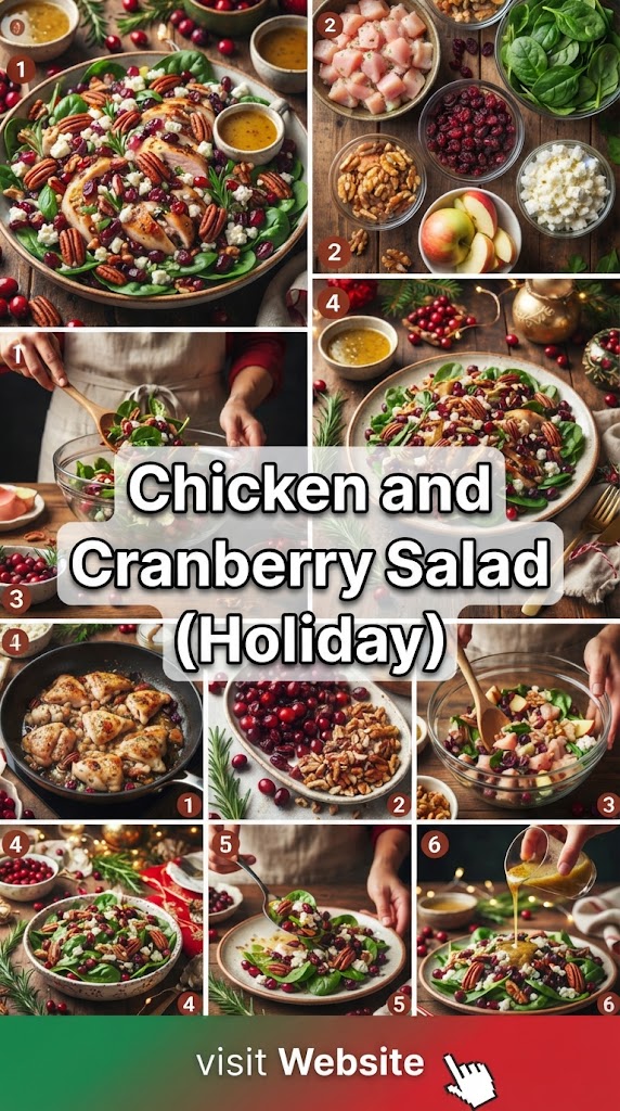 Chicken and Cranberry Salad (Holiday)