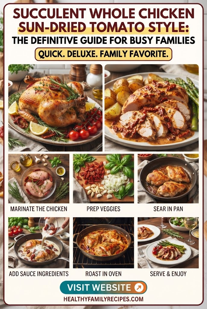 Succulent Whole Chicken Sun-Dried Tomato Style: The Definitive Guide for Busy Families