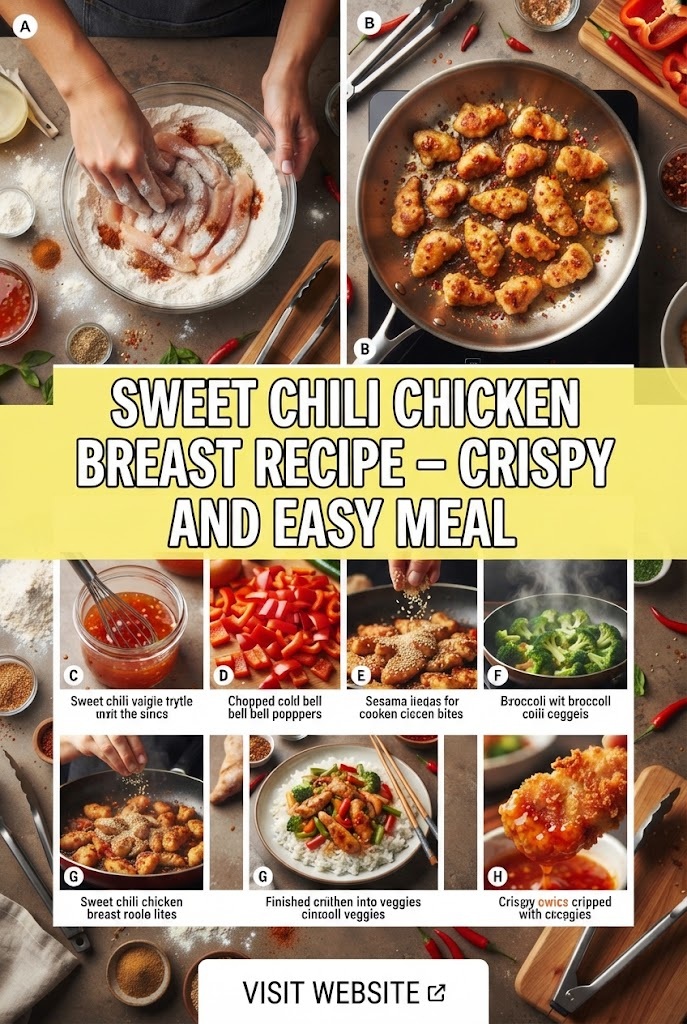 Sweet Chili Chicken Breast Recipe – Crispy and Easy Meal