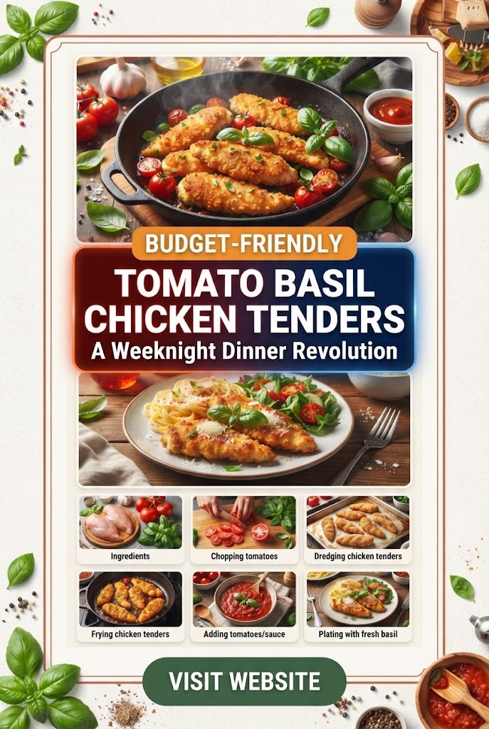 Budget-Friendly Tomato Basil Chicken Tenders: A Weeknight Dinner Revolution